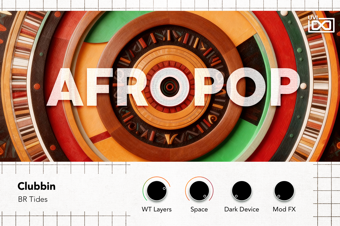 Afropop INFO tab — BR Tides preset