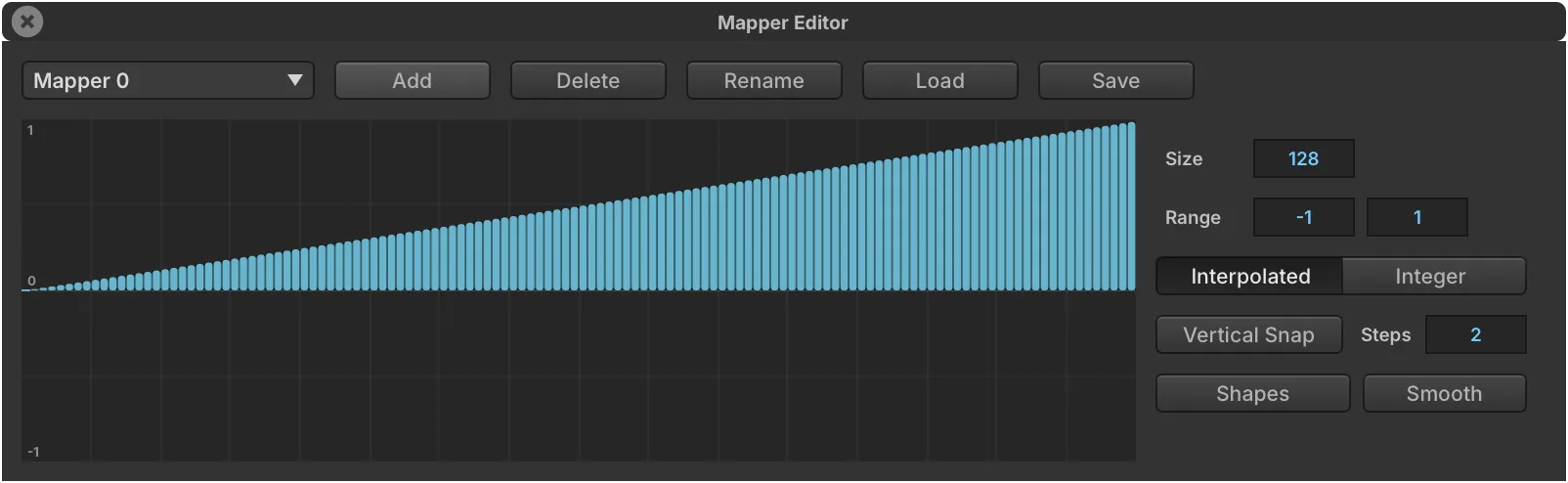 Modulation Mapper Editor