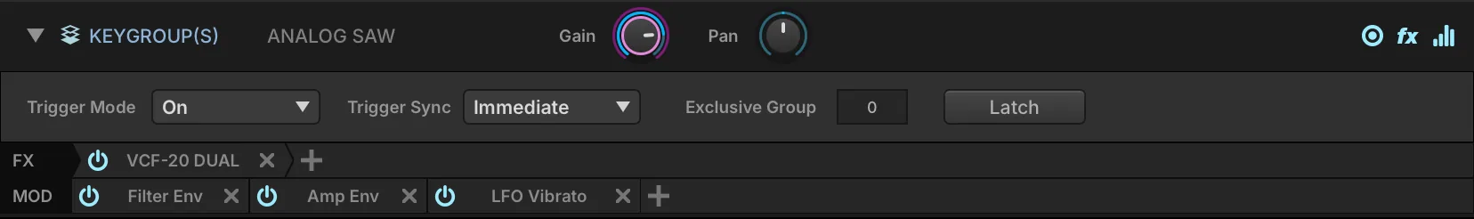Falcon Keygroup Editor