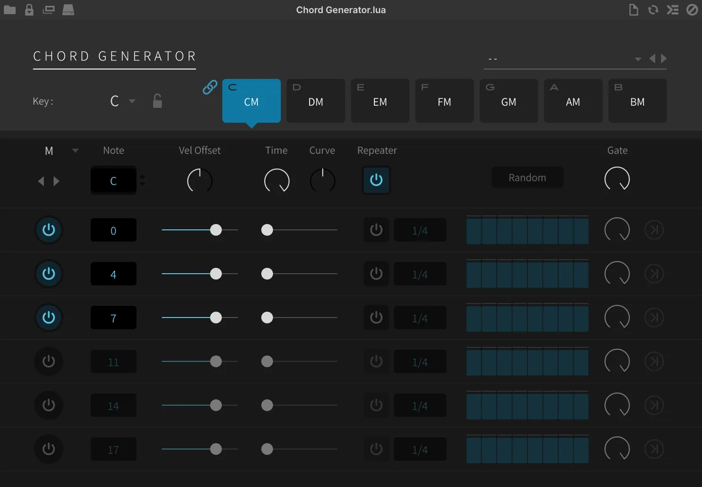 Chord Generator
