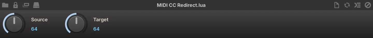 MIDI CC Redirect