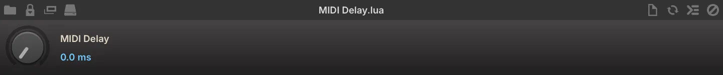MIDI Delay