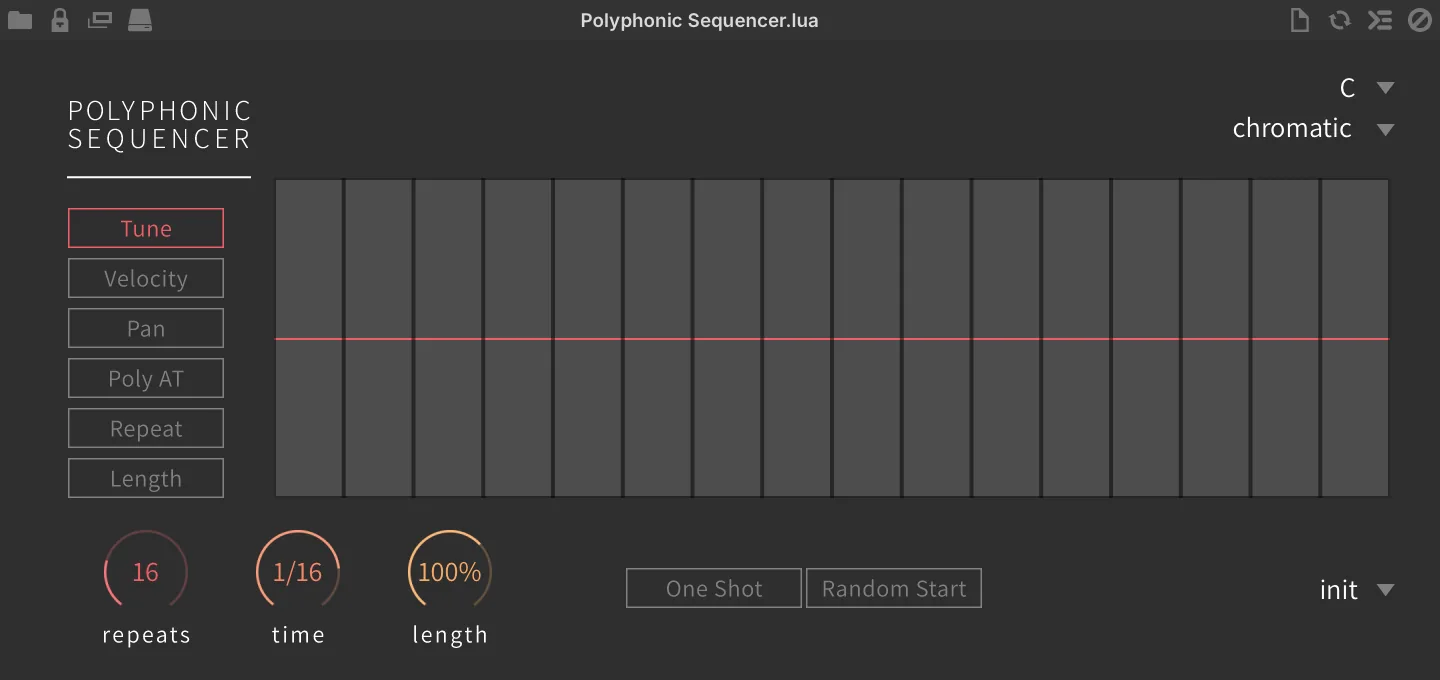 Polyphonic Sequencer