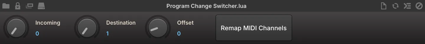 Pgm Change Switcher