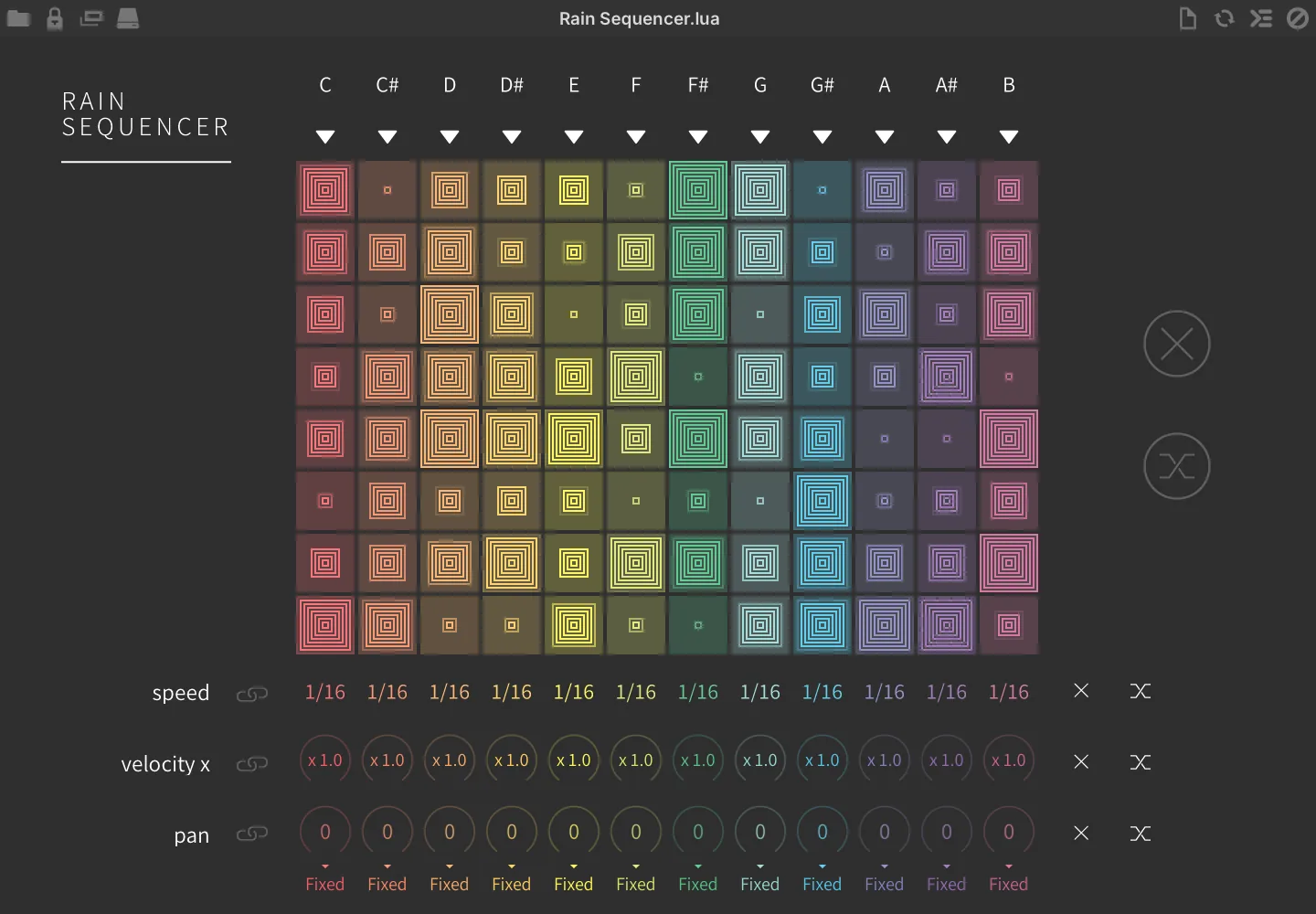 Rain Sequencer
