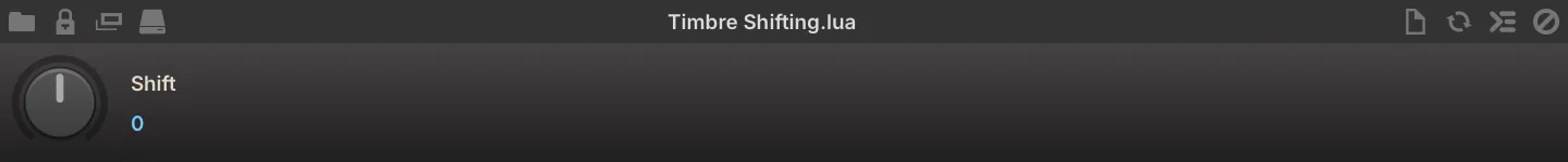 Timbre Shifting