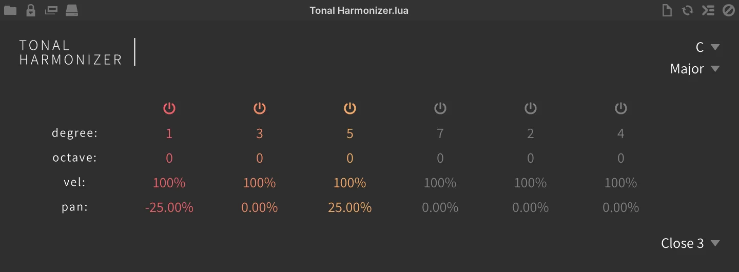 Tonal Harmonizer