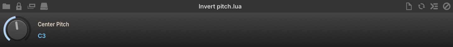 INVERT PITCH SCRIPT