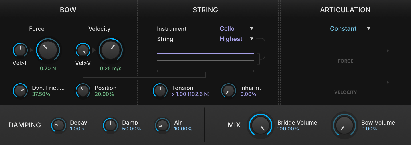 Bowed String