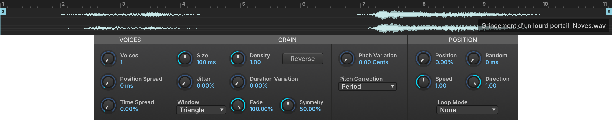 IRCAM Multi Granular