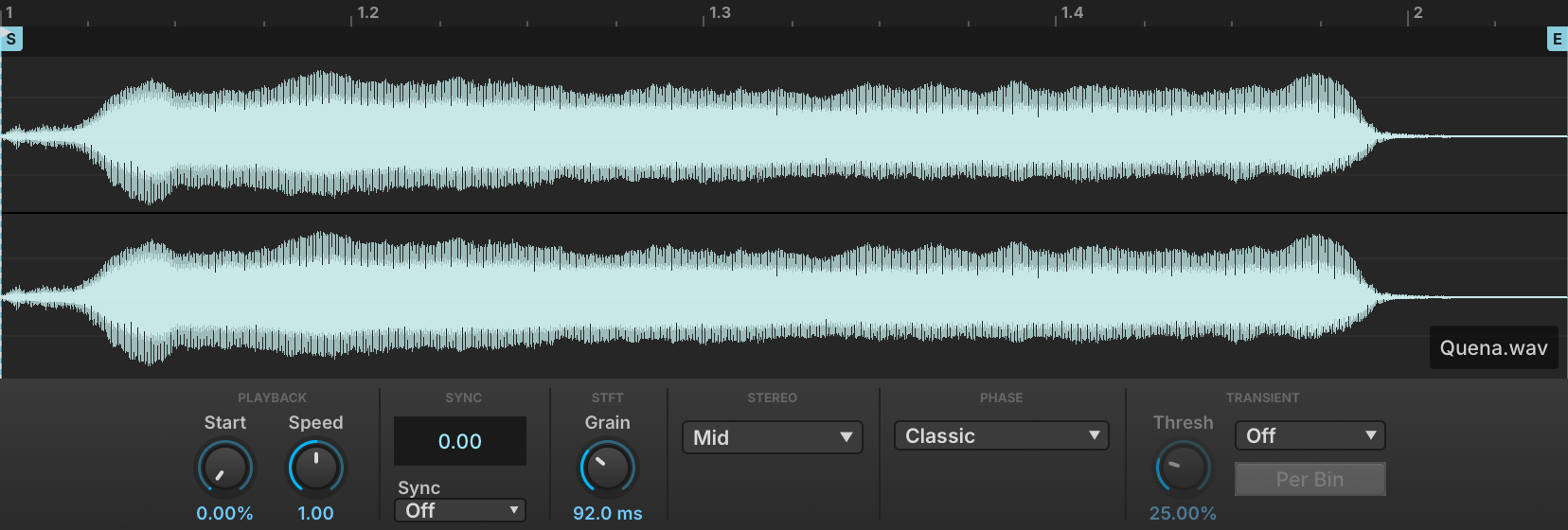 Spectral Stretch