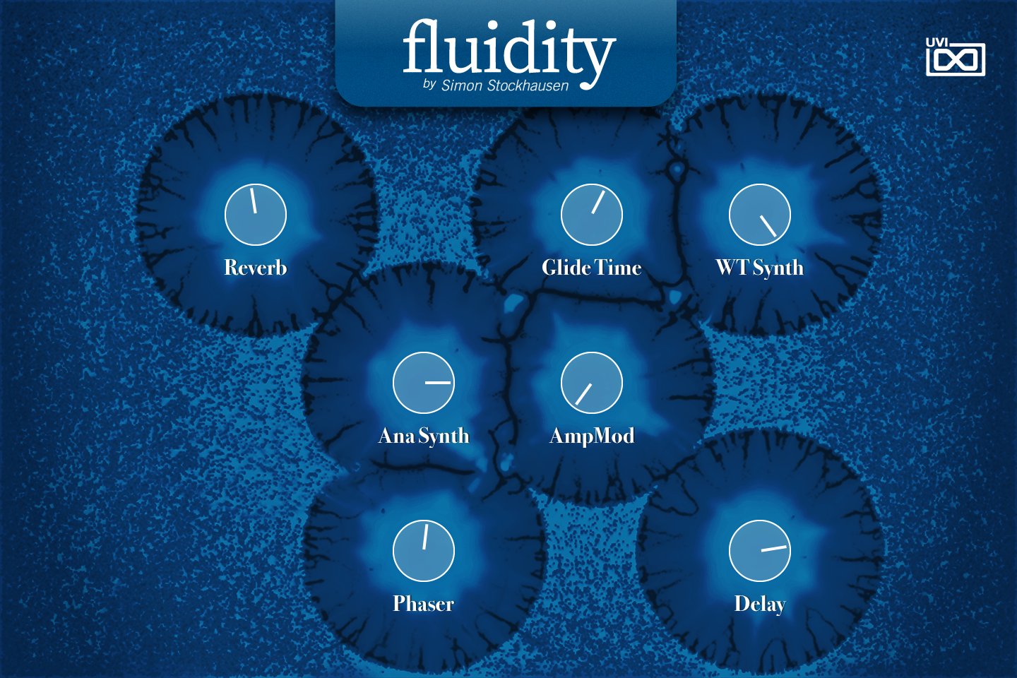Fluidity INFO tab — Cream Synth preset