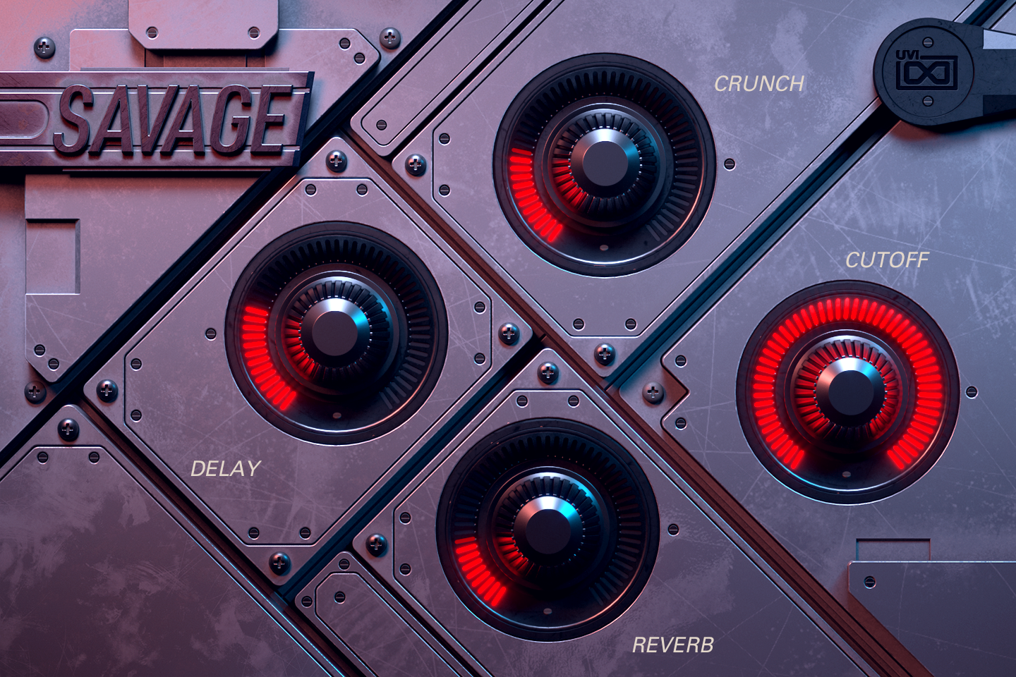 Savage INFO tab — Monster Truck preset