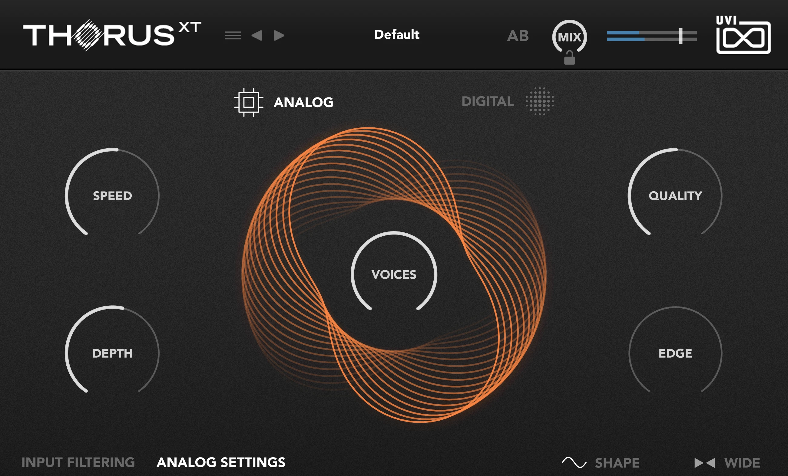 ThorusXT interface